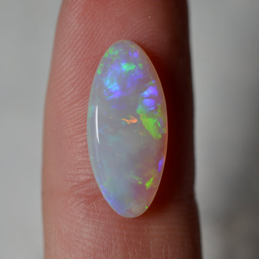 2.80ct Blue Purple Oval