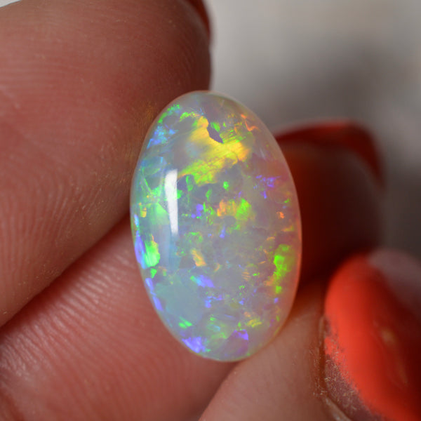 4.39ct Vivid Skin to Skin Crystal Oval