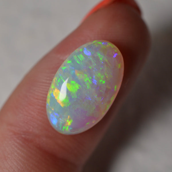 4.39ct Vivid Skin to Skin Crystal Oval