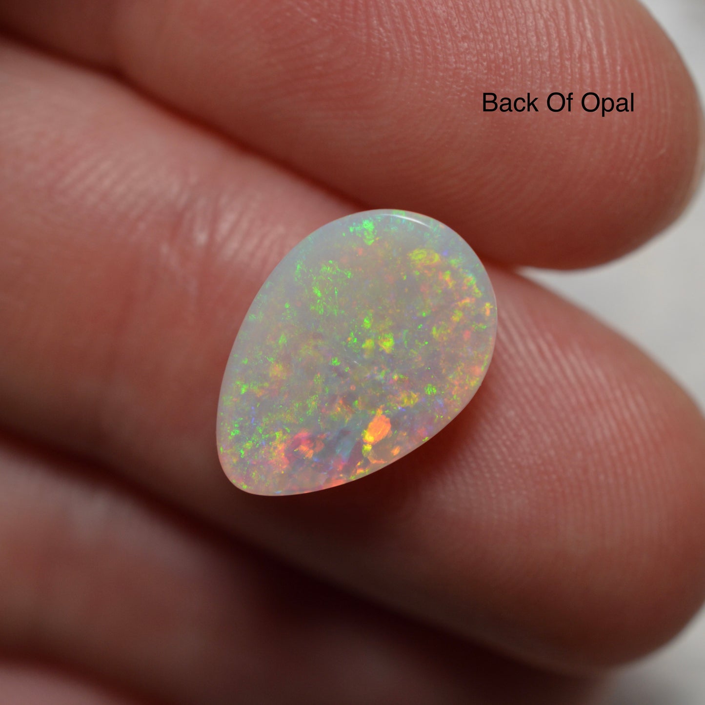 3.31ct Rainbow Tear Drop