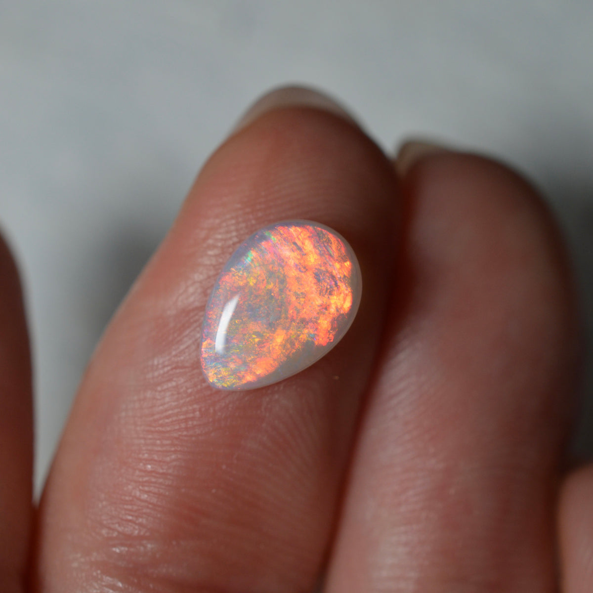 0.90ct Blight Directional Red Drop