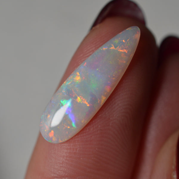 2.57ct Long Crystal Drop