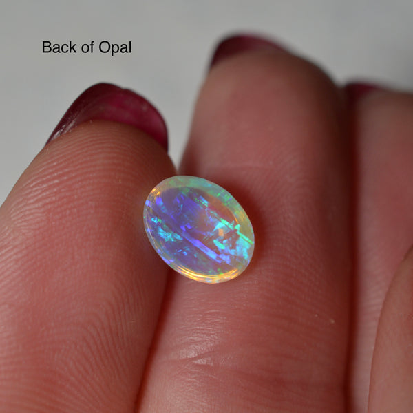 1.17ct Vivid Blue Crystal Oval