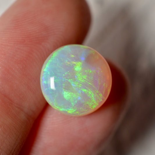 5.12ct Crystal Ring Round