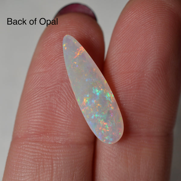 2.57ct Long Crystal Drop