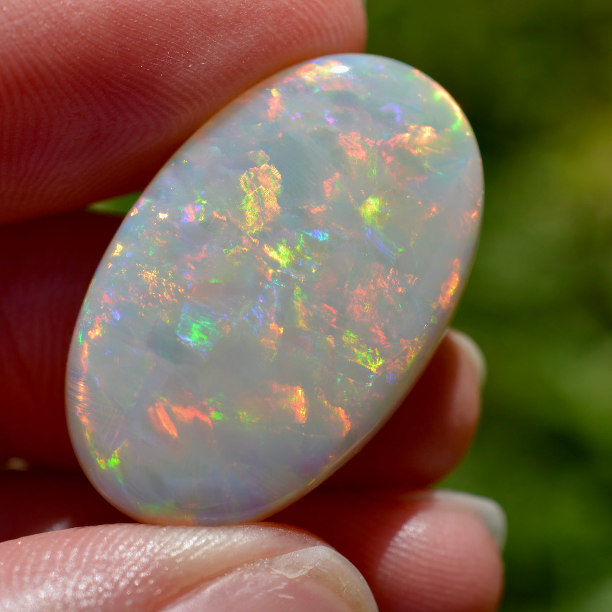20.1ct Solid Rainbow Oval