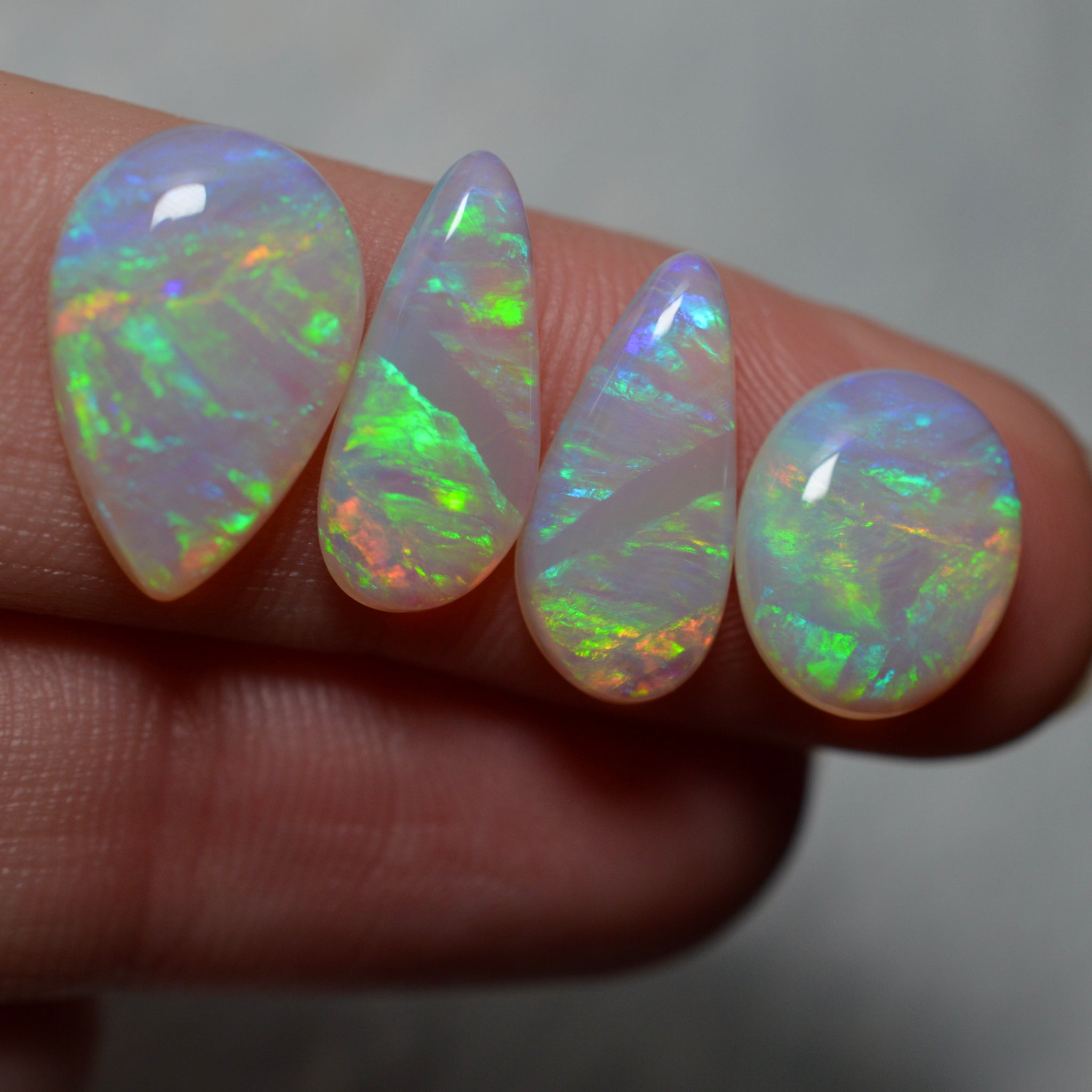 10.66ct Vivid Matching Collection (4 Opals)