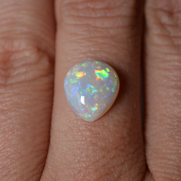 2.33ct Pastel Grey/Lilac Base Tear Drop
