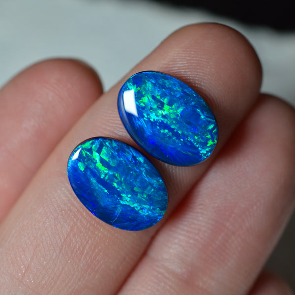 13.5mm Oval Doublet Pair