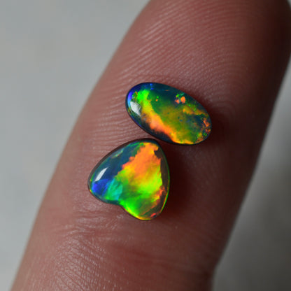 Matching Neon Doublet Set