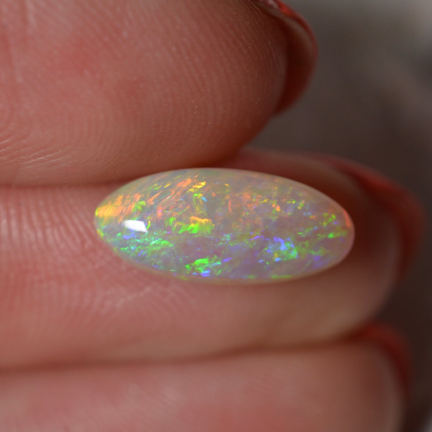 2.11ct Vivid Long Oval