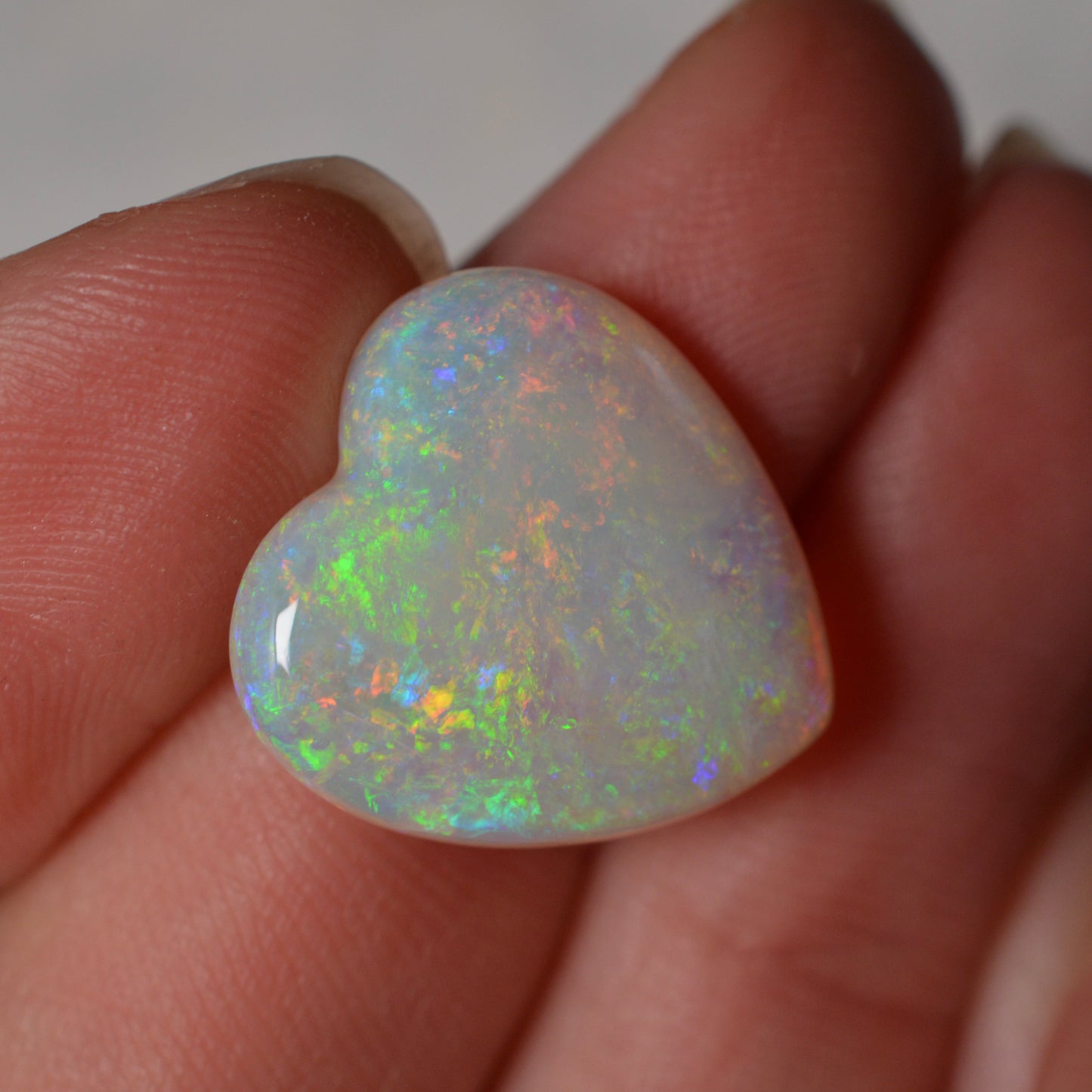 7.24ct Crystal Opal Heart
