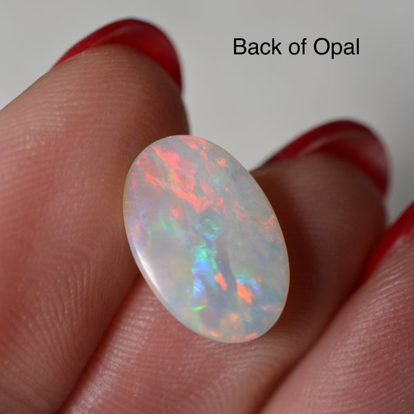 3.64ct Vivid Pink/Purple/Red Oval