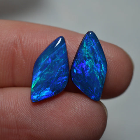 5.04ct Doublet Freeform Pair
