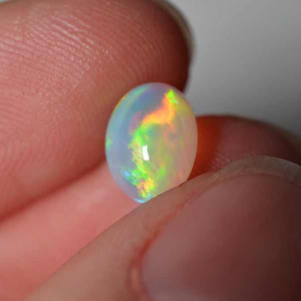 1.42ct Intense Double Rolling Flash Crystal Oval