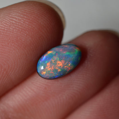 9mm Pink & Peach Doublet Oval