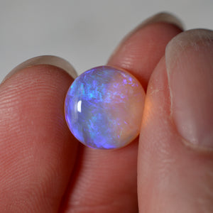 2.55ct Blue & Purple Crystal Round
