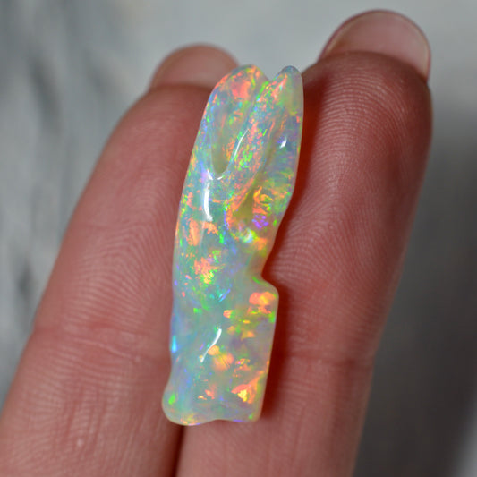 13.75ct A++ Gem Quality Rainbow Pipe