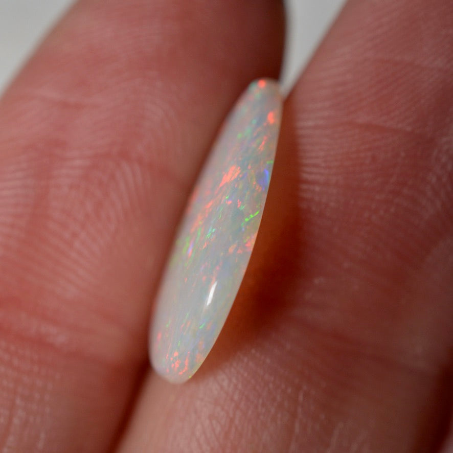 3.28ct Red Teal Drop
