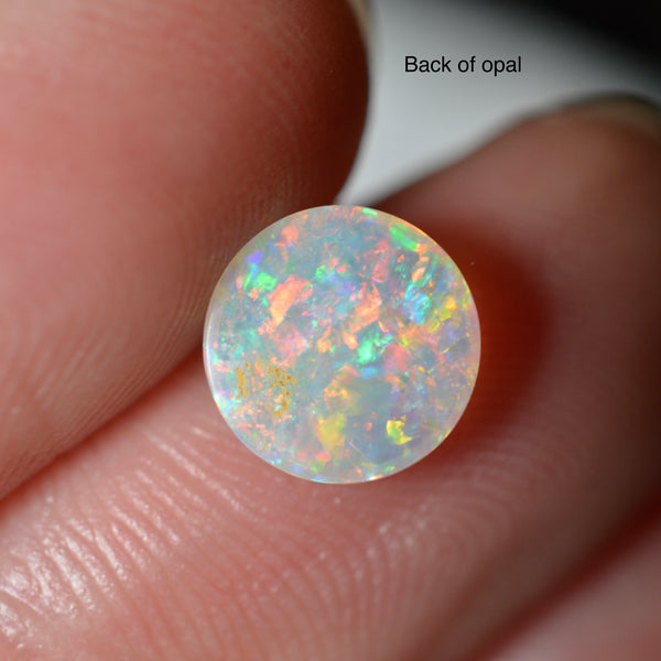 1ct Rainbow Glitter Round