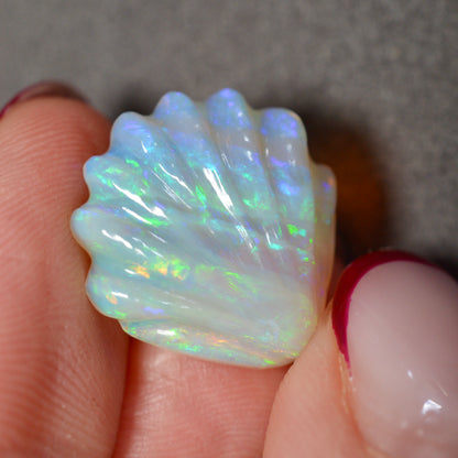 9.30ct Carved Opal Shell