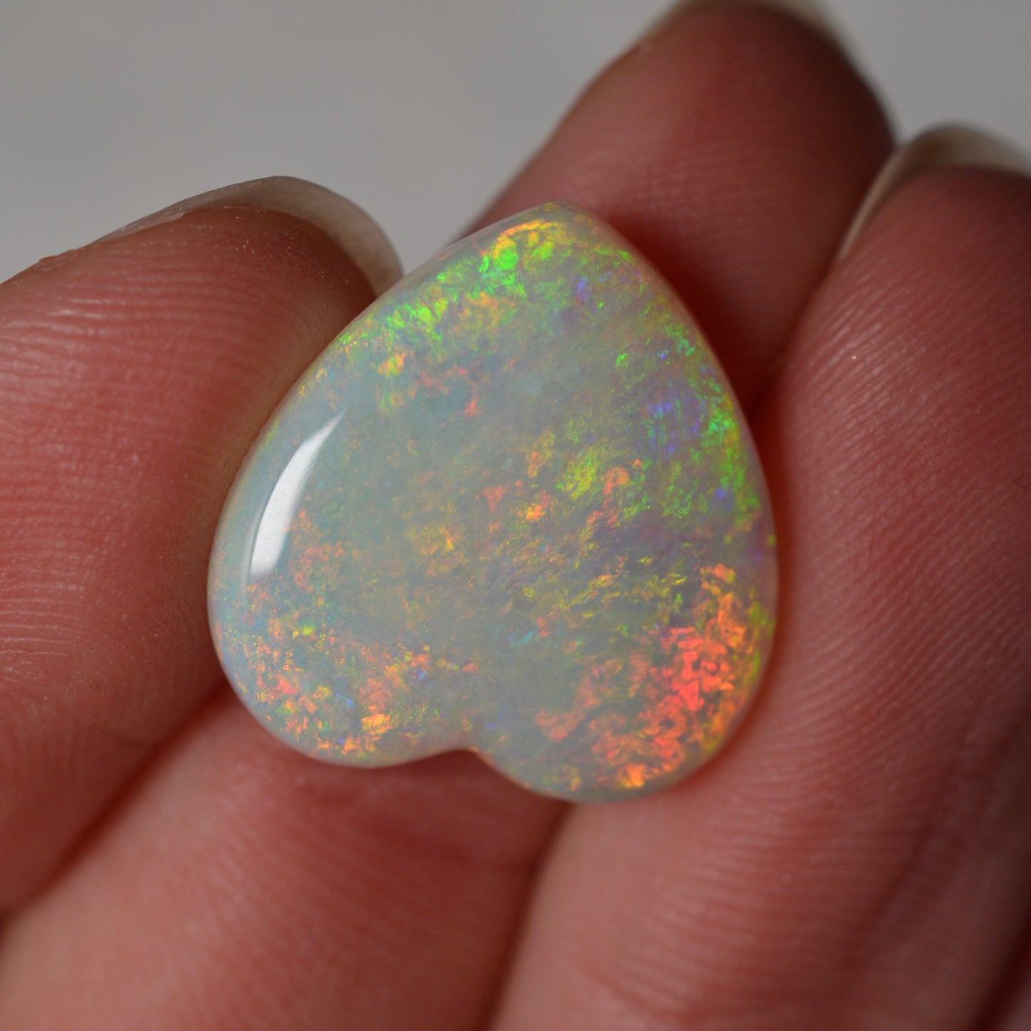 7.24ct Crystal Opal Heart