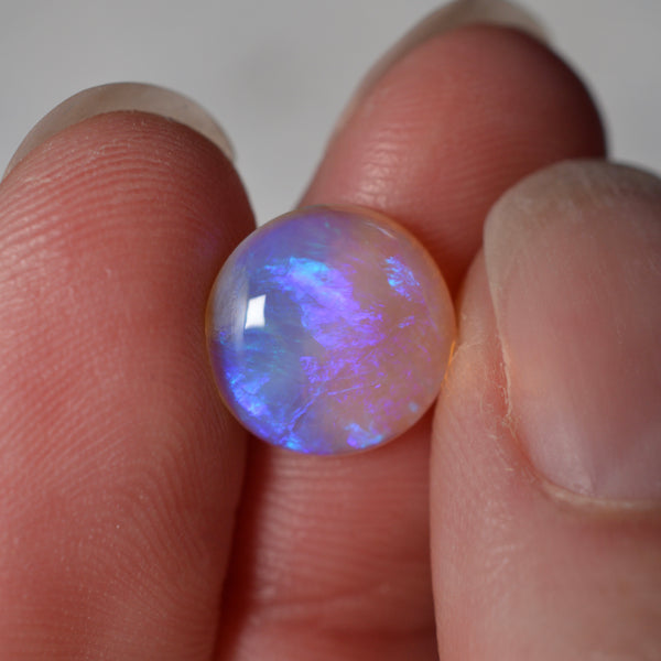 2.55ct Blue & Purple Crystal Round