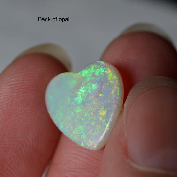 4.70ct Rainbow Pinfire Heart