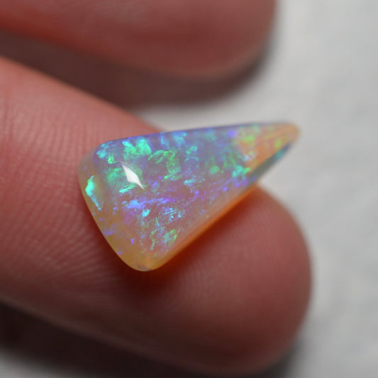 4.40ct Vivid Blue Crystal Triangular Drop