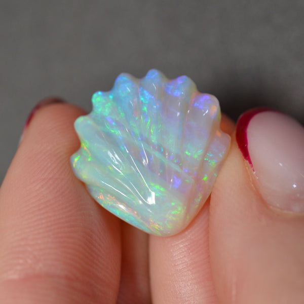 9.30ct Carved Opal Shell