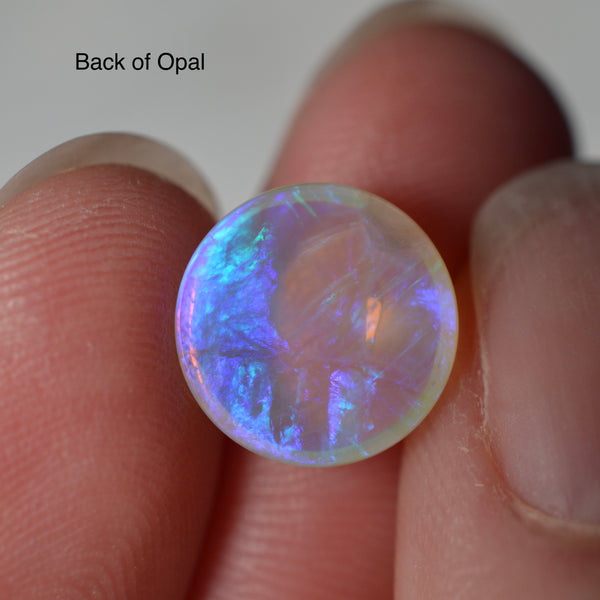 2.55ct Blue & Purple Crystal Round