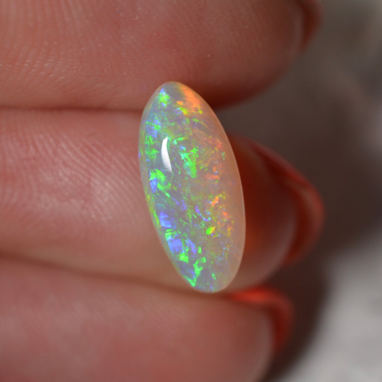 2.11ct Vivid Long Oval