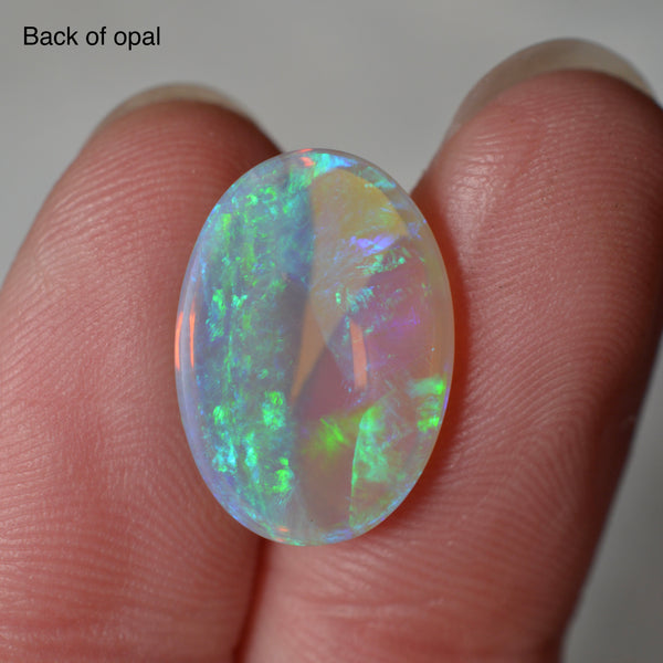 6.60ct Dark Crystal Blue Oval