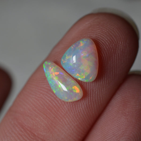 1.55ct High Grade Rainbow Crystal Set