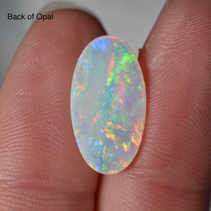 3.55ct Rainbow Crystal Oval