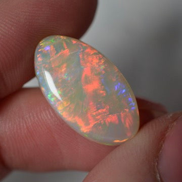 8.24ct Red Crystal Oval