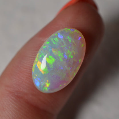 4.39ct Vivid Skin to Skin Crystal Oval