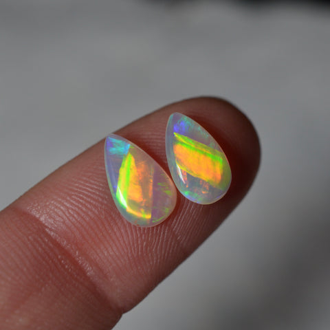 1.69ct Neon Symmetrical Drop Pair