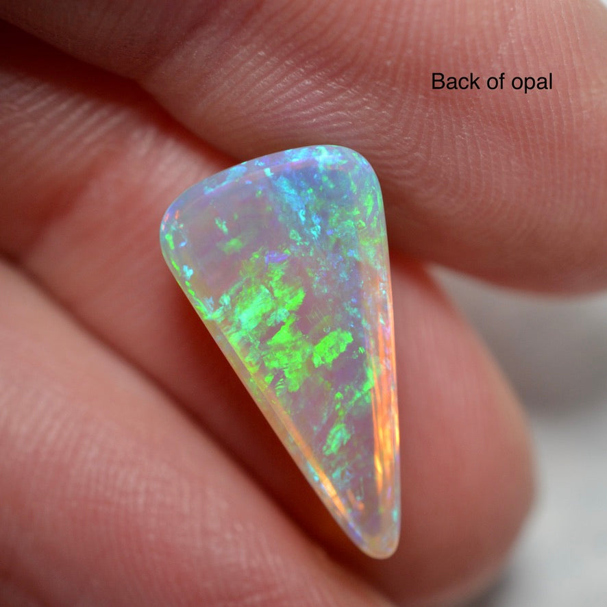 4.40ct Vivid Blue Crystal Triangular Drop
