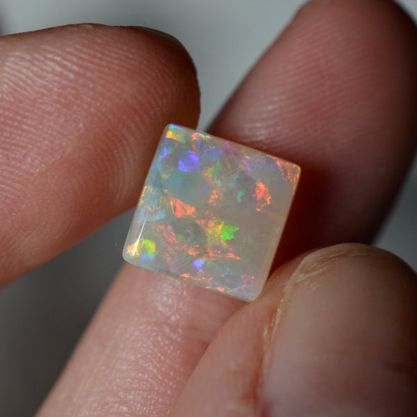 2.26ct Dark Crystal Rainbow Square