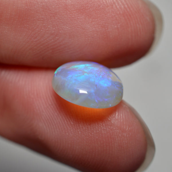 2.55ct Blue & Purple Crystal Round