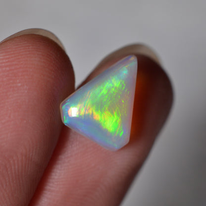 2.38ct Vivid Neon Triangular Crystal