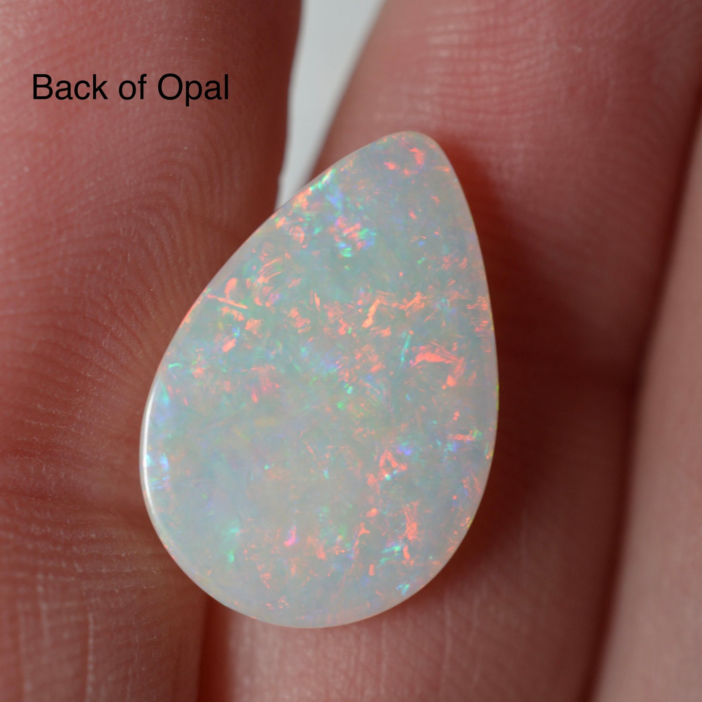 3.28ct Red Teal Drop