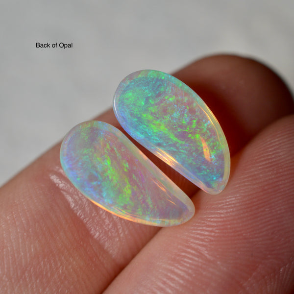 4.20ct Matching Water Droplet Pair