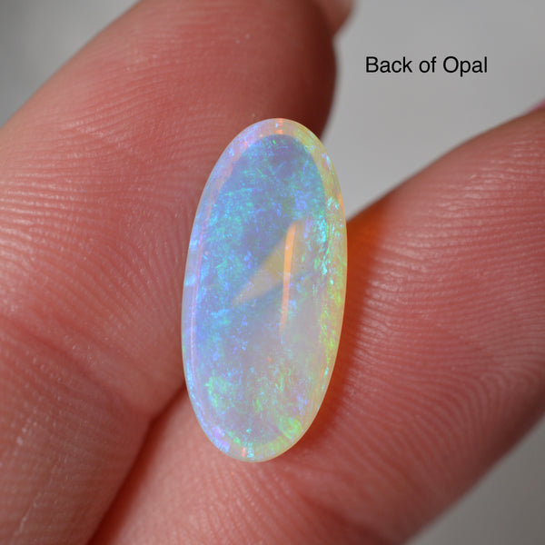 4.44ct Vivid Gem Grade Crystal Oval