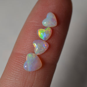 1.20ct Tiny Crystal Opal Heart Parcel