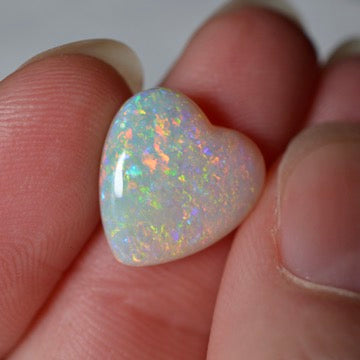 4.70ct Rainbow Pinfire Heart