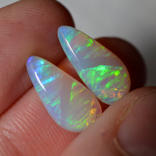 4.30ct Linear Pattern Pair