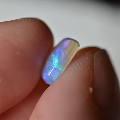 2.00ct Blue/Purple Crystal Cushion