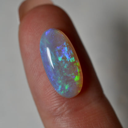 3.60ct Vivid Blue Crystal Oval